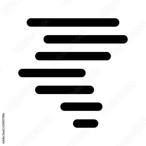 tornado glyph icon
