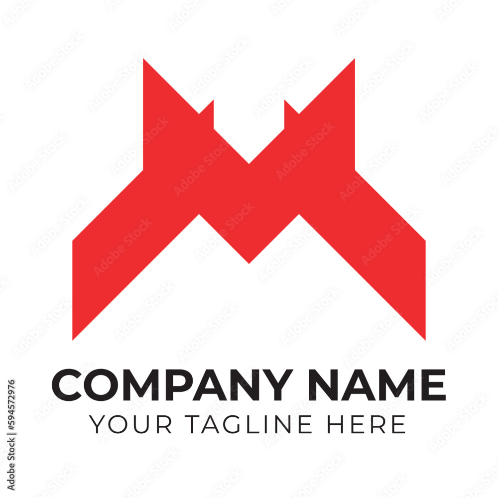 Professional creative modern abstract monogram business M letter logo design template Professional creative modern abstract monogram business M letter logo design template