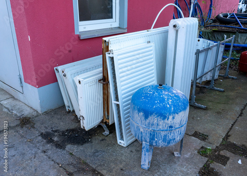 old radiator heater recycling center 01 © Animaflora PicsStock