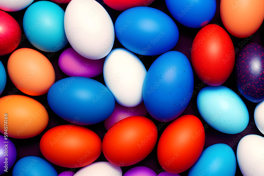 Defocus blue and red eggs on white background. Minimal Easter celebration concept. Design, visual art, minimalism. Balance and harmony concept. Mental health. Pattern. Vertical. Out of focus Defocus blue and red eggs on white background. Minimal Easter celebration concept. Design, visual art, minimalism. Balance and harmony concept. Mental health. Pattern. Vertical. Out of focus