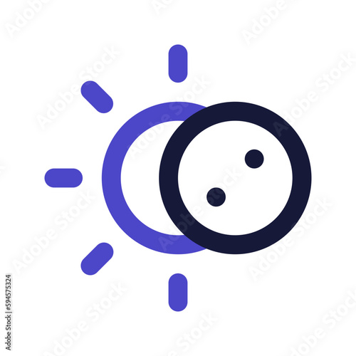 eclipse line color icon