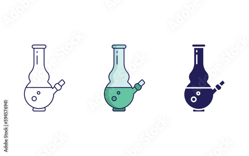 Bong vector icon