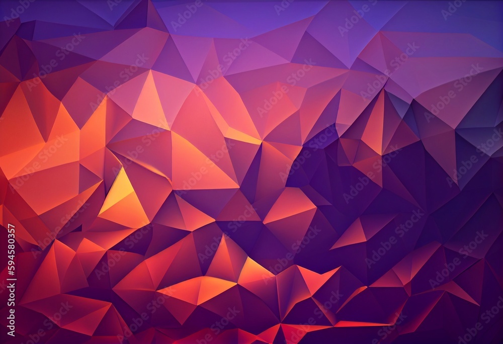 abstract triangle background