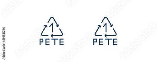 1 pete icon. Outline and filled 1 pete icon from user interface collection. Line and glyph vector. Editable 1 pete symbol can be used web and mobile