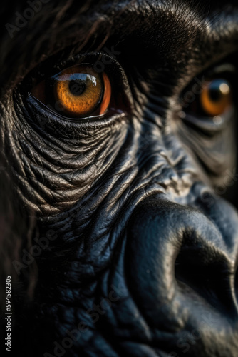 Eyes of a Gorilla, Ai generative