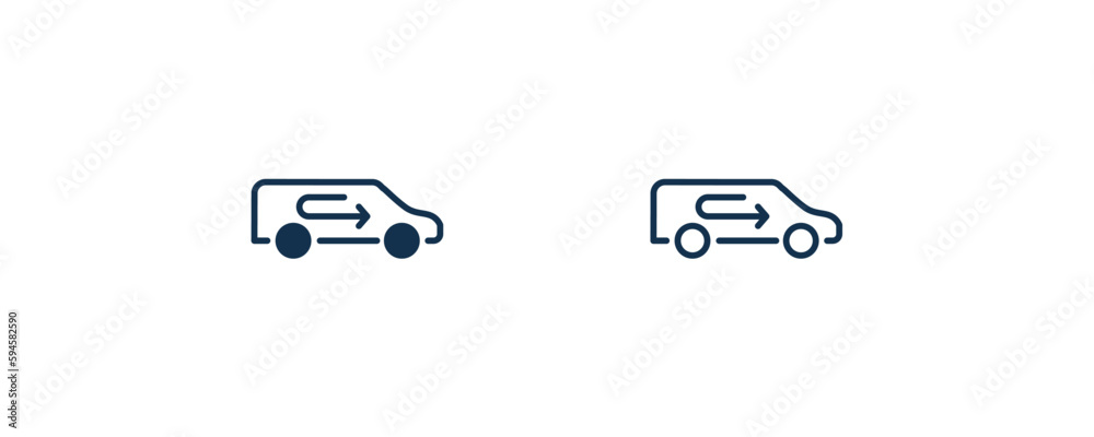recirculation icon. Outline and filled recirculation icon from transportation collection. Line and glyph vector isolated on white background. Editable recirculation symbol can be used web and mobile recirculation icon. Outline and filled recirculation icon from transportation collection. Line and glyph vector isolated on white background. Editable recirculation symbol can be used web and mobile