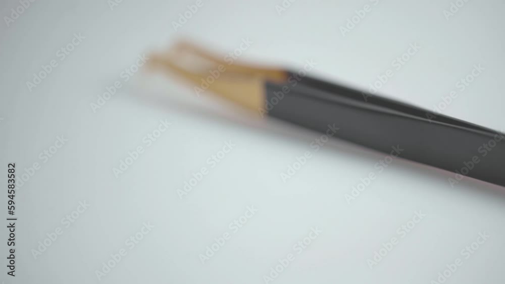 Rotating Shot Of Tweezers On A White Background Rotating Shot Of Tweezers On A White Background