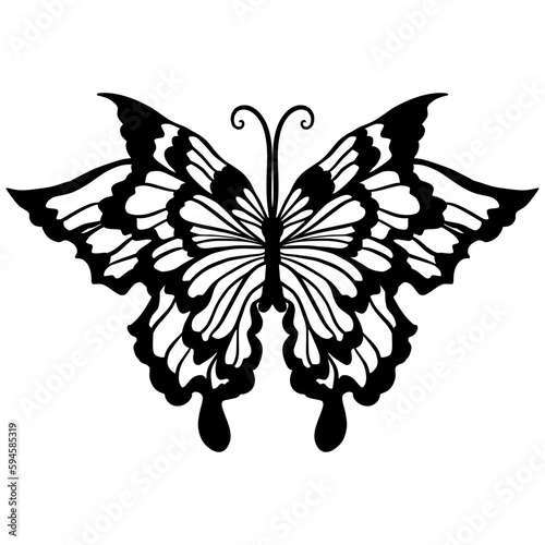 butterfly tattoo design