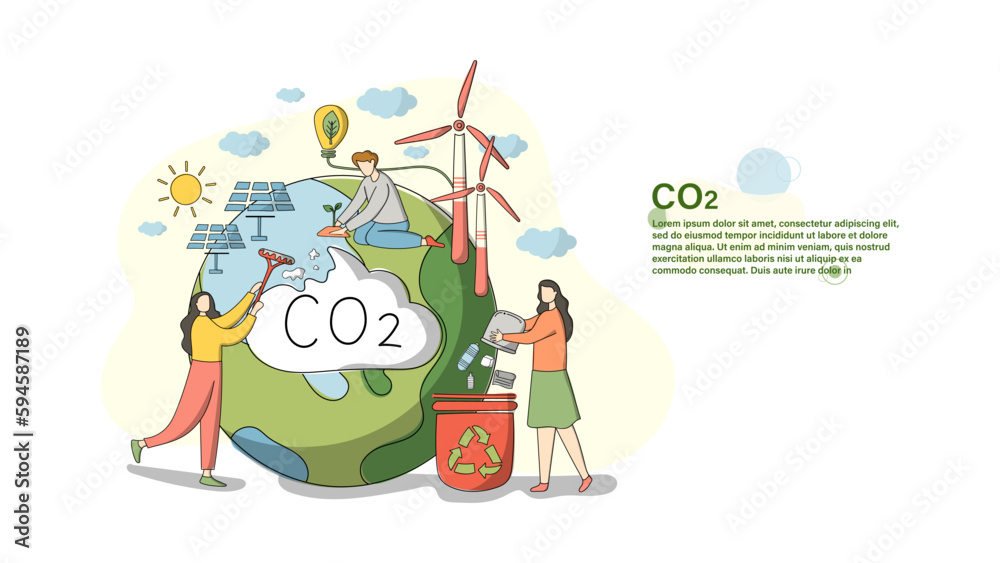 Reduce carbon dioxide emissions to limit global warming and climate