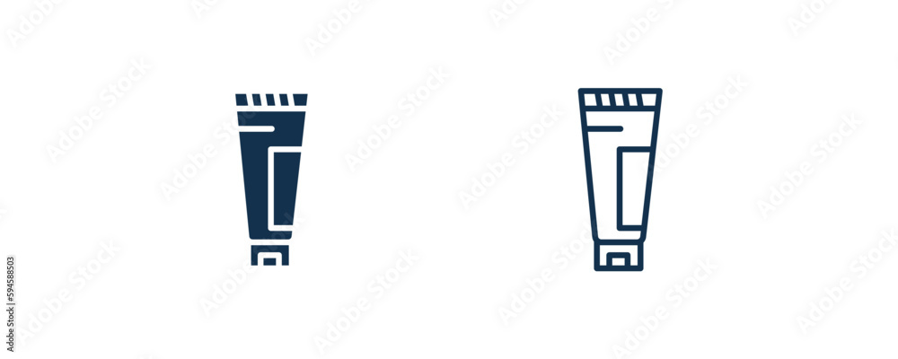 cream cleanin icon. Outline and filled cream cleanin, cleanly icon from cleaning collection. Line and glyph vector isolated on white background. Editable cream cleanin symbol. cream cleanin icon. Outline and filled cream cleanin, cleanly icon from cleaning collection. Line and glyph vector isolated on white background. Editable cream cleanin symbol.