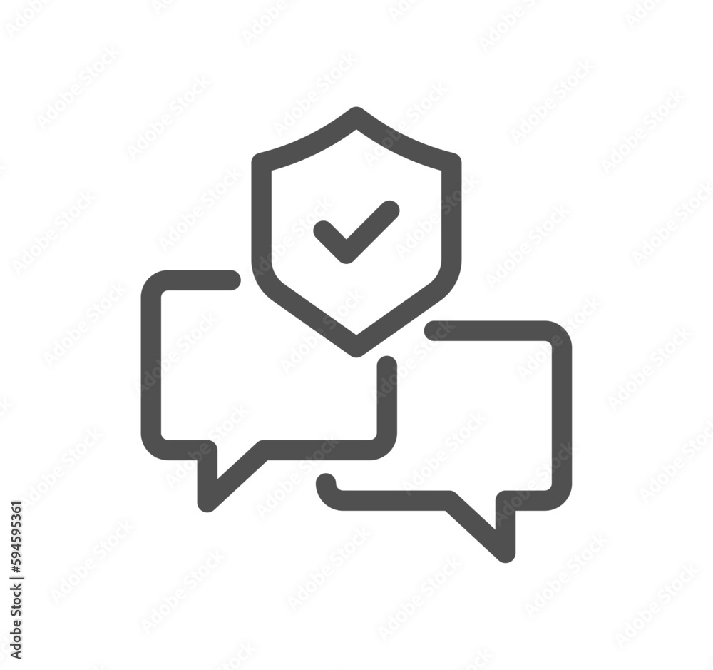 Security related icon outline and linear vector. Security related icon outline and linear vector.
