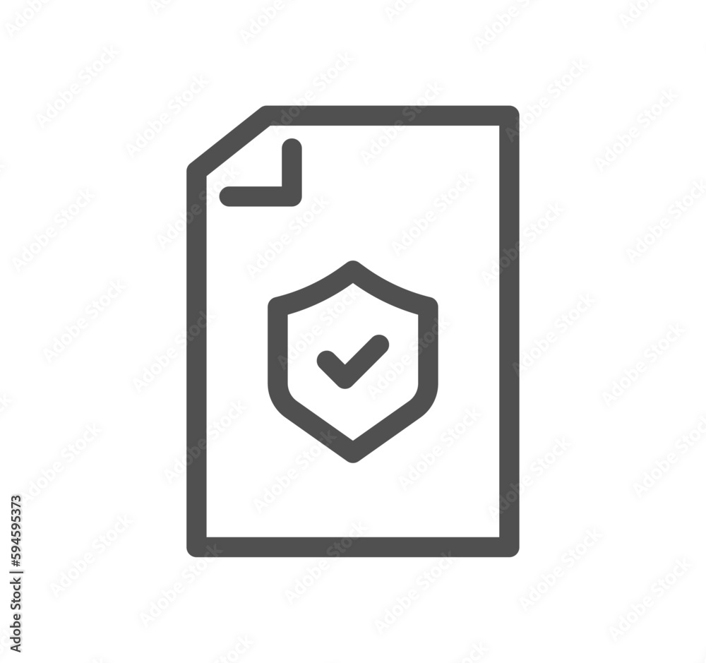 Security related icon outline and linear vector. Security related icon outline and linear vector.