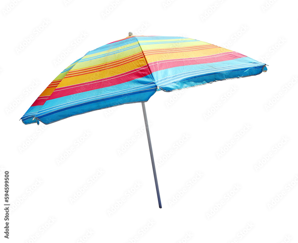 Umbrella beach - obrazy, fototapety, plakaty 