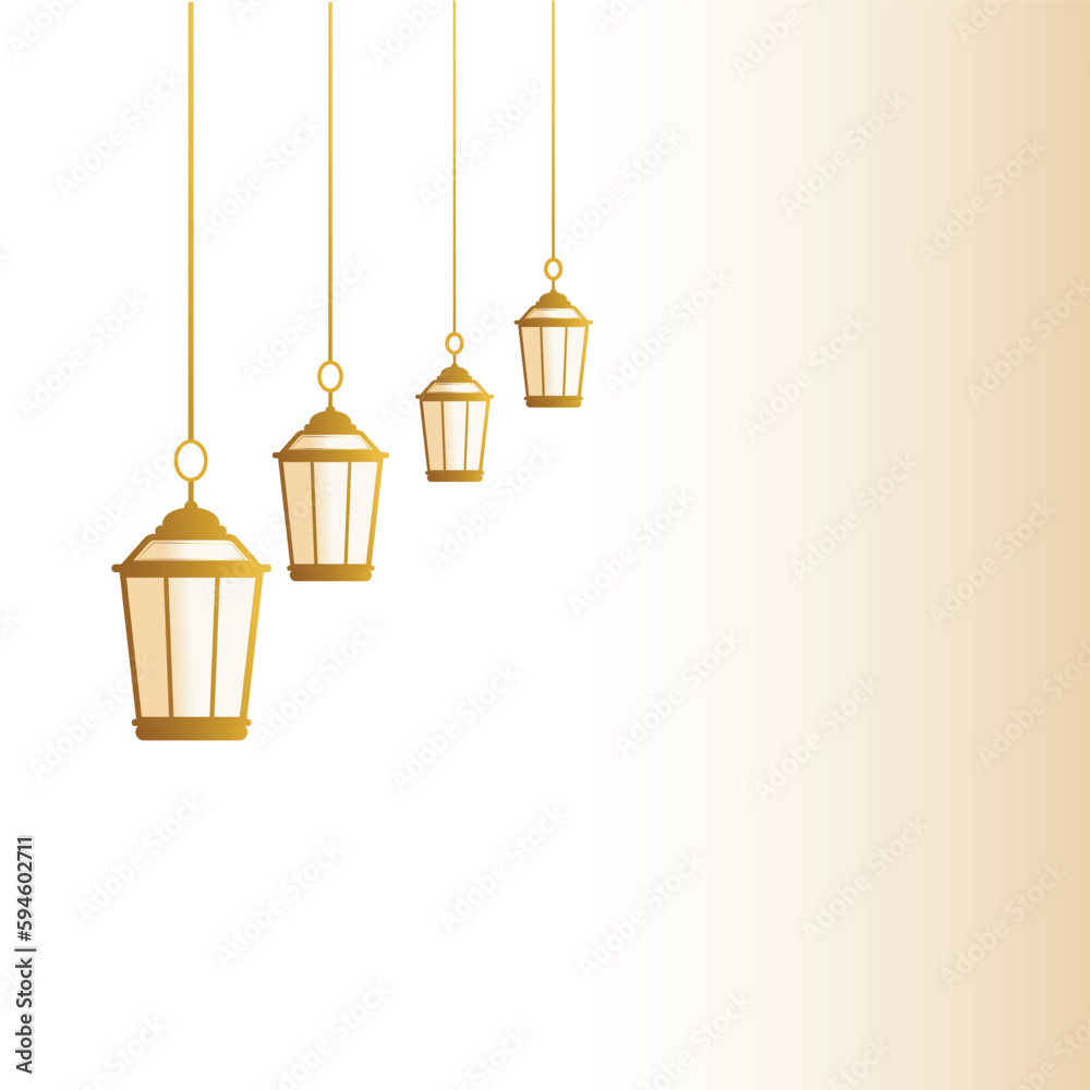 Eid mubarak flat style decorative greeting background Eid mubarak flat style decorative greeting background