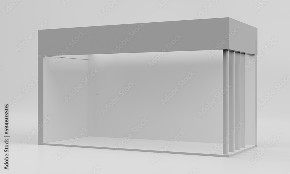 3d booth illustration rendering, Exhibition stand event for mockup a Display design, trade show for retail product on white background 3d booth illustration rendering, Exhibition stand event for mockup a Display design, trade show for retail product on white background