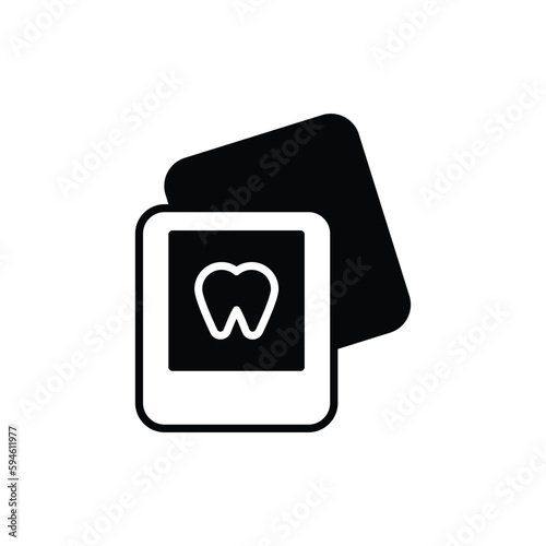 dental imaging icon vector stock.