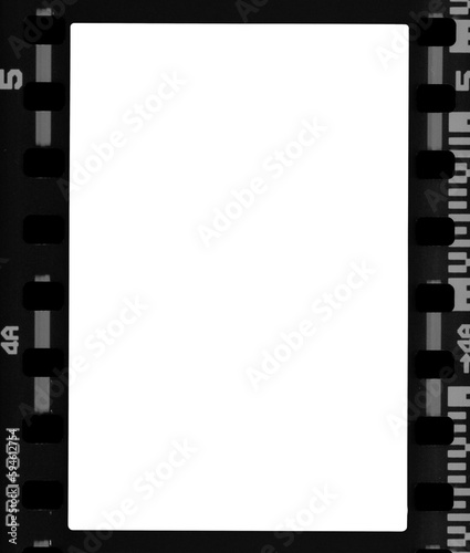 Foto film strip frame