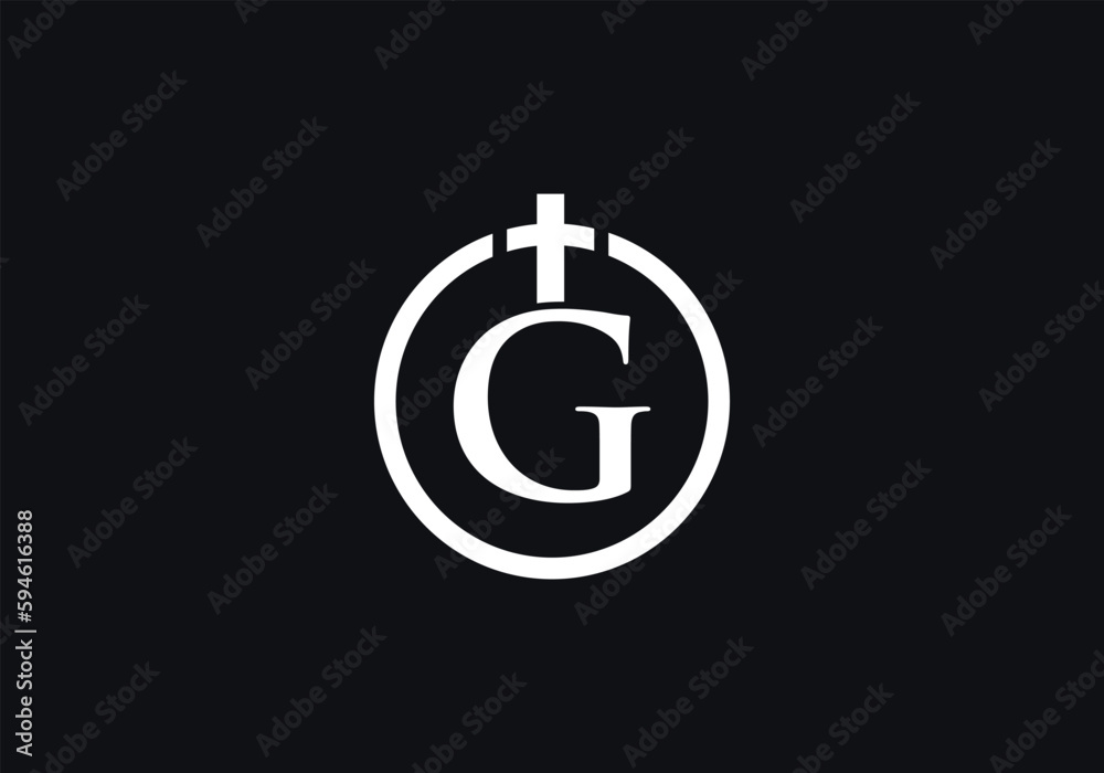 Church and Christian logo design. Emblem with cross and holy bible. Christian sign logo and religious community sign vector letters Church and Christian logo design. Emblem with cross and holy bible. Christian sign logo and religious community sign vector letters