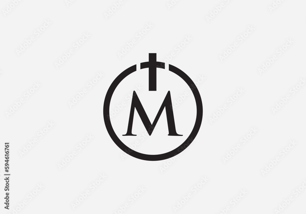 Church and Christian logo design. Emblem with cross and holy bible. Christian sign logo and religious community sign vector letters Church and Christian logo design. Emblem with cross and holy bible. Christian sign logo and religious community sign vector letters