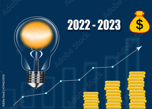 The high cost of electricity due to the global crisis of 2022-2023. Too much power consumption. Saving electricity.
