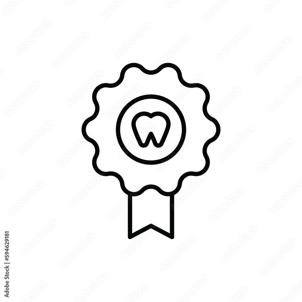 certificates icon vector stock.