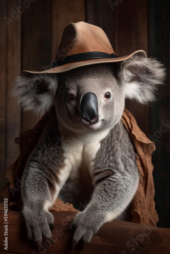 Koala Cowboy © Goldie