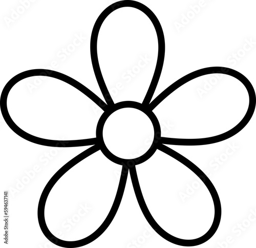 Flower Line icon 