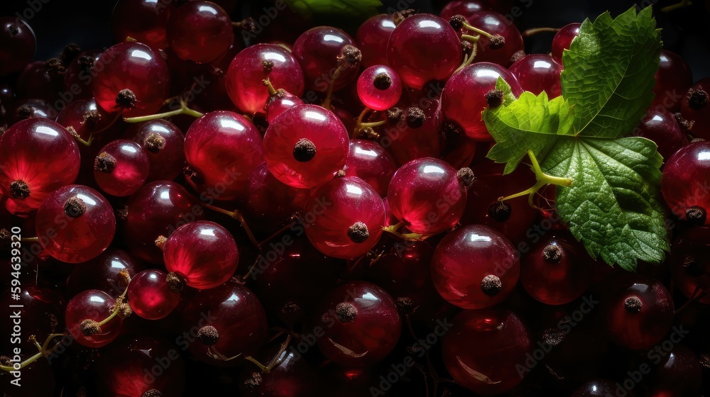 Texture of ripe red currant berries. Red currant natural background wallpaper banner. A lot of red berries of ripe currants. Farming concept, harvesting.. Created with generative AI Texture of ripe red currant berries. Red currant natural background wallpaper banner. A lot of red berries of ripe currants. Farming concept, harvesting.. Created with generative AI