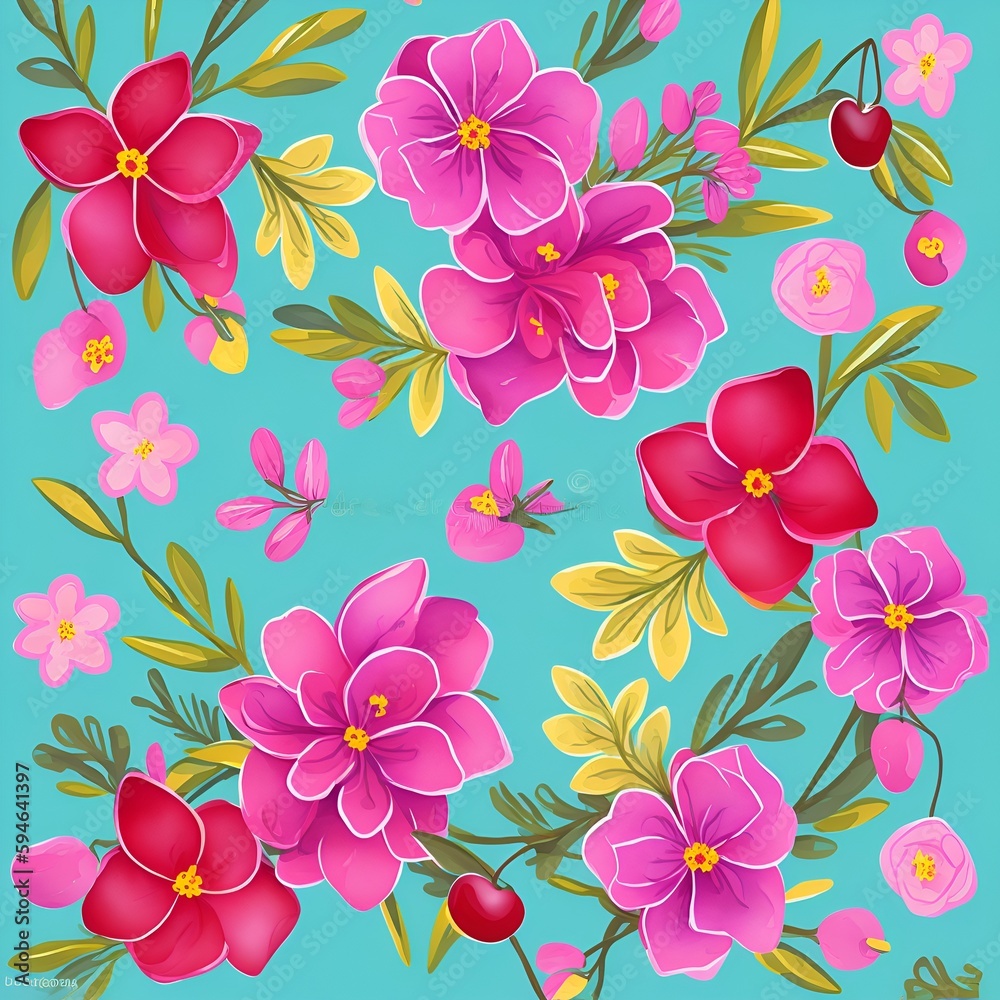 seamless floral background seamless floral background