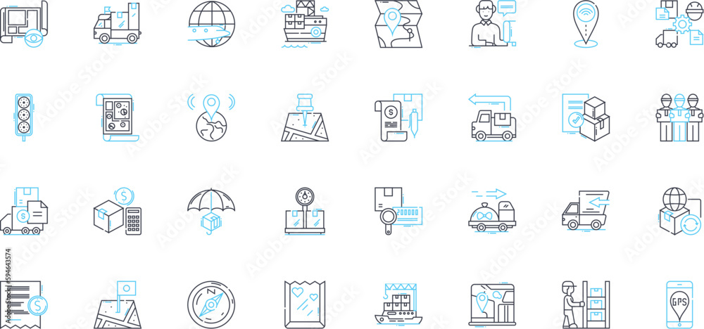 Ocean shore linear icons set. Waves, Sand, Seagulls, Tide, Shells, Beach, Surf line vector and concept signs. Rocks,Cliffs,Spray outline illustrations Ocean shore linear icons set. Waves, Sand, Seagulls, Tide, Shells, Beach, Surf line vector and concept signs. Rocks,Cliffs,Spray outline illustrations
