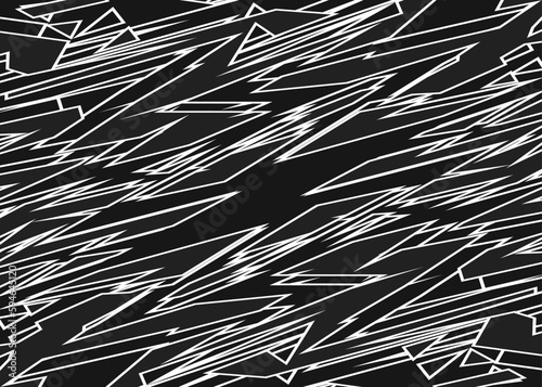 Abstract background with seamless rough lines pattern