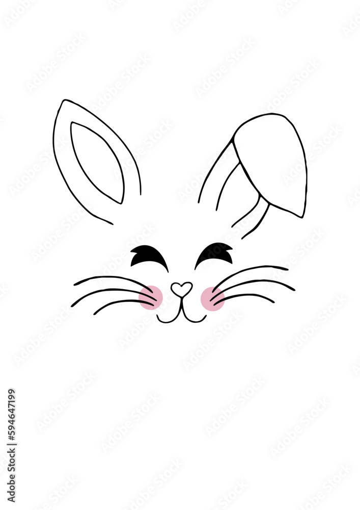 Obraz premium Bunny Face