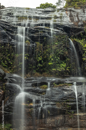 waterfall in the city of Santo Ant  nio do Itamb    State of Minas Gerais  Brazil