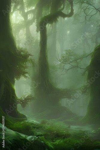 Mystical Forest Potions - generative ai 