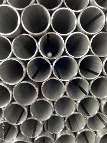 stack of pipes