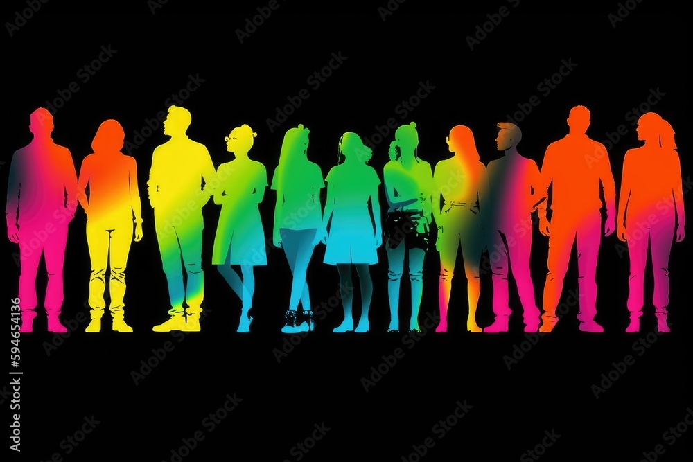Aura Visions Exploring the Radiant Spectrum of the Rainbow People