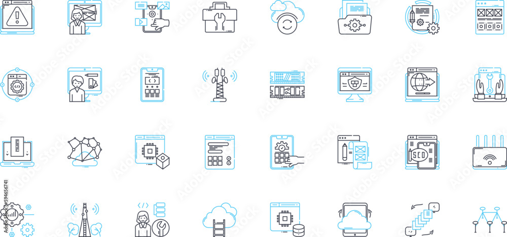 Professional advancement linear icons set. Promotion, Nerking, Leadership, Skills, Development, Growth, Learning line vector and concept signs. Experience,Advancement,Education outline illustrations Professional advancement linear icons set. Promotion, Nerking, Leadership, Skills, Development, Growth, Learning line vector and concept signs. Experience,Advancement,Education outline illustrations