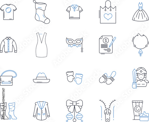 Education sector line icons collection. Learning, Curriculum, Instruction, Academics, Pedagogy, Schooling, Teaching vector and linear illustration. Knowledge,Training,Assessment outline signs set