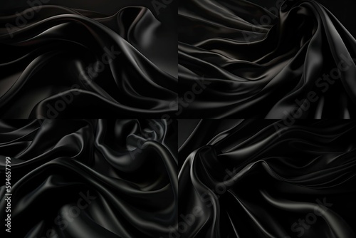 Satin Fabric Backgrounds Generated by AI