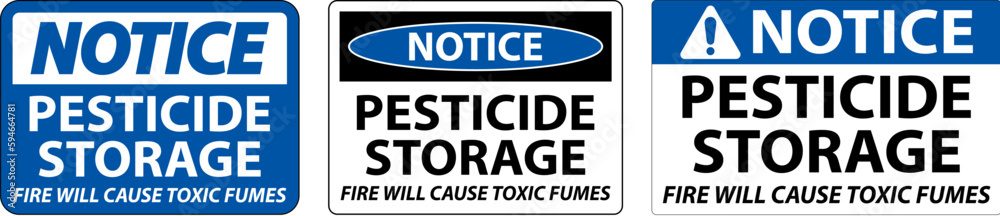 Notice Fire Will Cause Toxic Fumes Sign On White Background Notice Fire Will Cause Toxic Fumes Sign On White Background