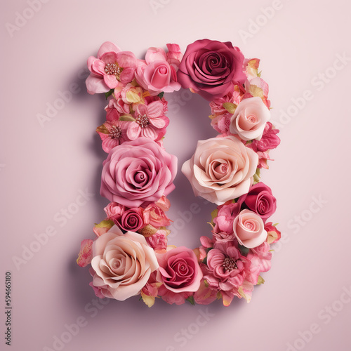 rose  flower   alphabet  a  b  c d  f  g  h  j  k  l  m  n  p  q  r  s  t  v  x  z  red  roses  isolated  love  nature  valentine  flowers  bouquet  blossom  beauty  floral  generative ai