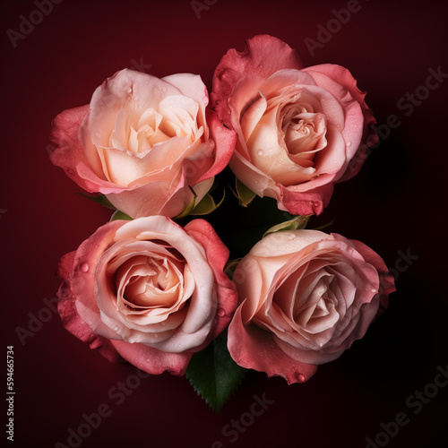 rose  flower  love  beauty  red  nature  yellow  valentine  petals  isolated  petal  roses  romance  black  bloom  flora  pink  bouquet  white  blossom  beautiful  macro  floral  gift  generative ai