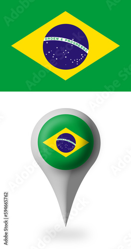 BRAZIL FLAG BUTTON Free Download BRAZIL FLAG BUTTON - GFXLoad