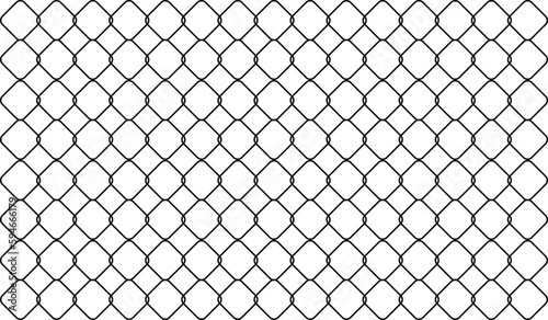 chainlink fence seamless pattern