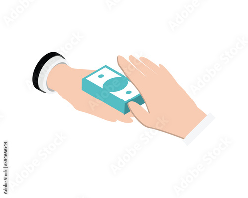 Bribe occurs when one entity illegally offers money or something else of value to sway or influence some decision or process