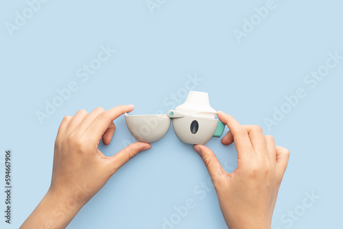 Foto Asthma and COPD concept