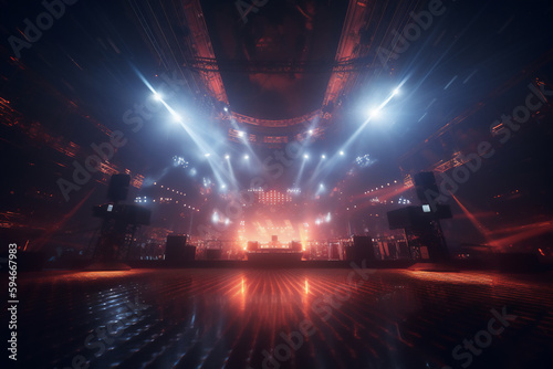 lights on a stage © Rami