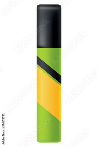 Glue tube. Plastic container of office supplies collection. Types adhesive product. packaging design illustration
