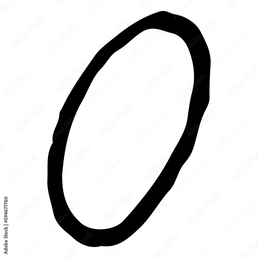 hand drawn circle on transparent background. PNG hand drawn circle on transparent background. PNG