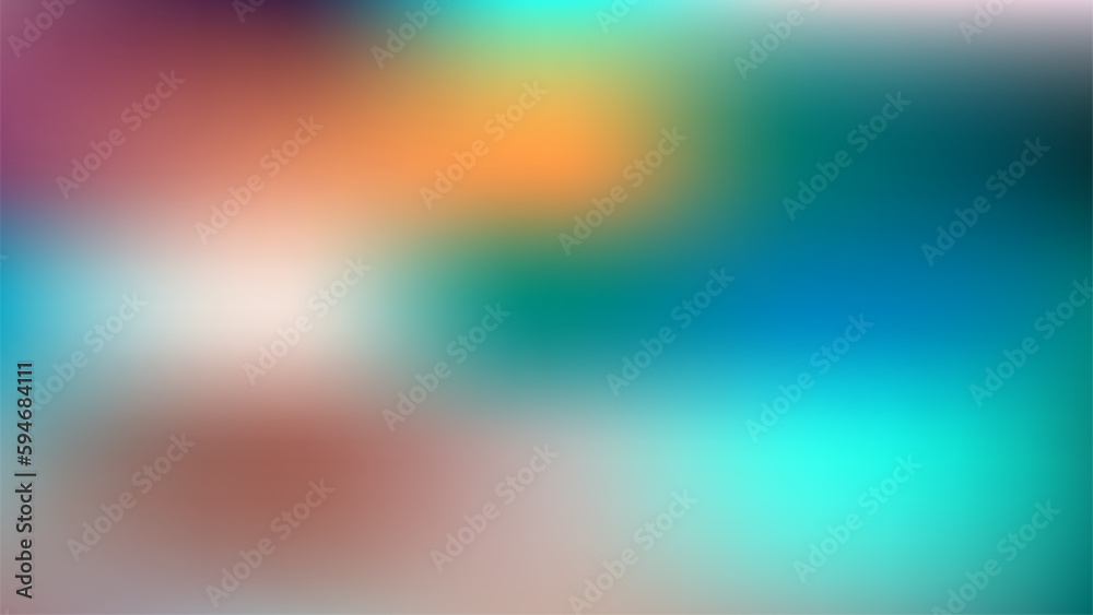 Fototapeta premium multicolour blurry background gradient vector illustration eps